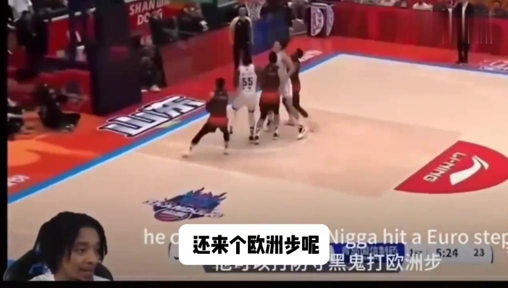 外网百万网红看杨瀚森集锦点评：迷你姚明+约基奇结合体 全明星