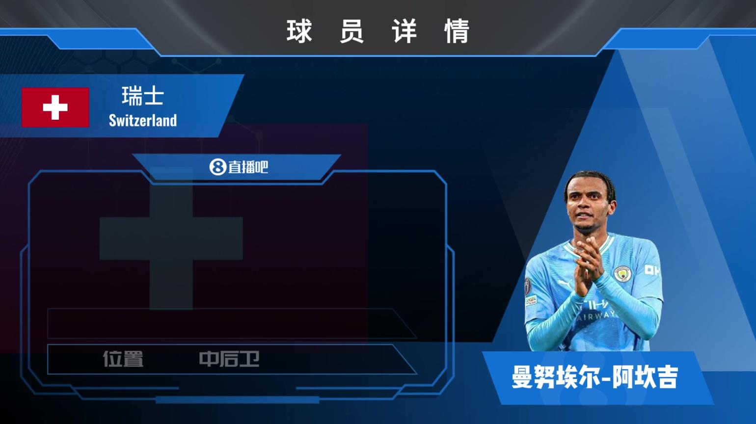 阿坎吉球员集锦：防守功底扎实 大赛经验丰富