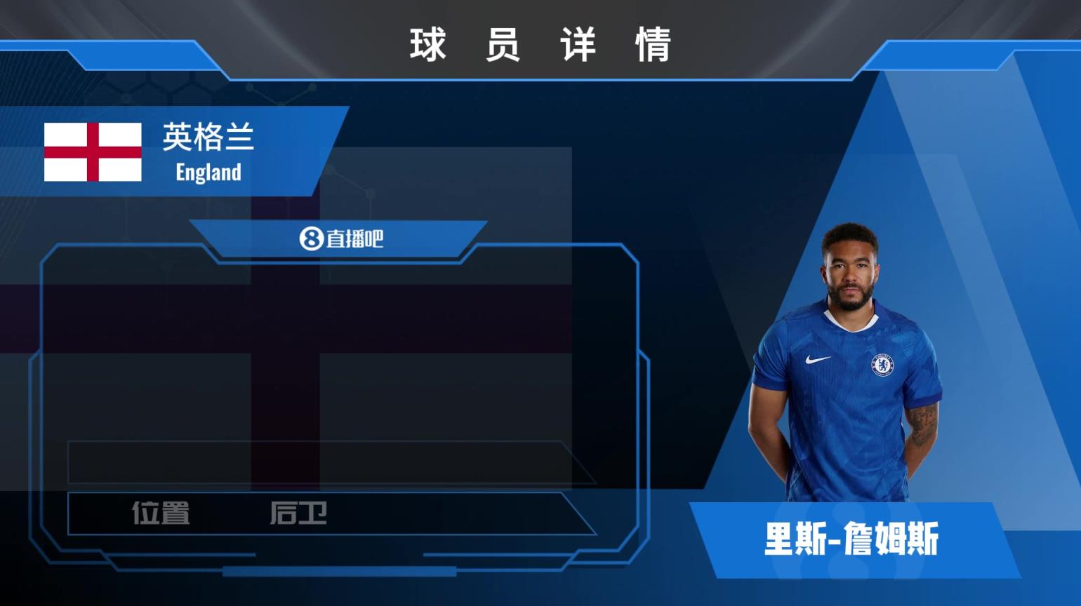 里斯詹姆斯球员集锦：身体素质强大 脚头过硬的中后场球员