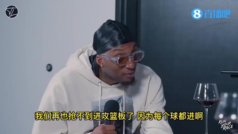 此前杜蘭特加盟太陽(yáng)時(shí)，奧科吉就曾表示：我們?cè)僖矝](méi)有進(jìn)攻籃板了