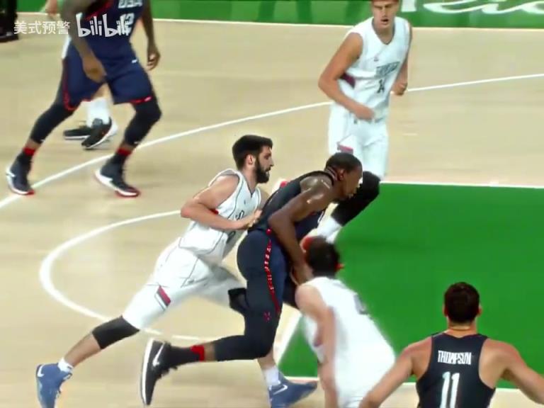 超级大杀器！里约奥运会进攻端不可阻挡的KD！怎么打都有！