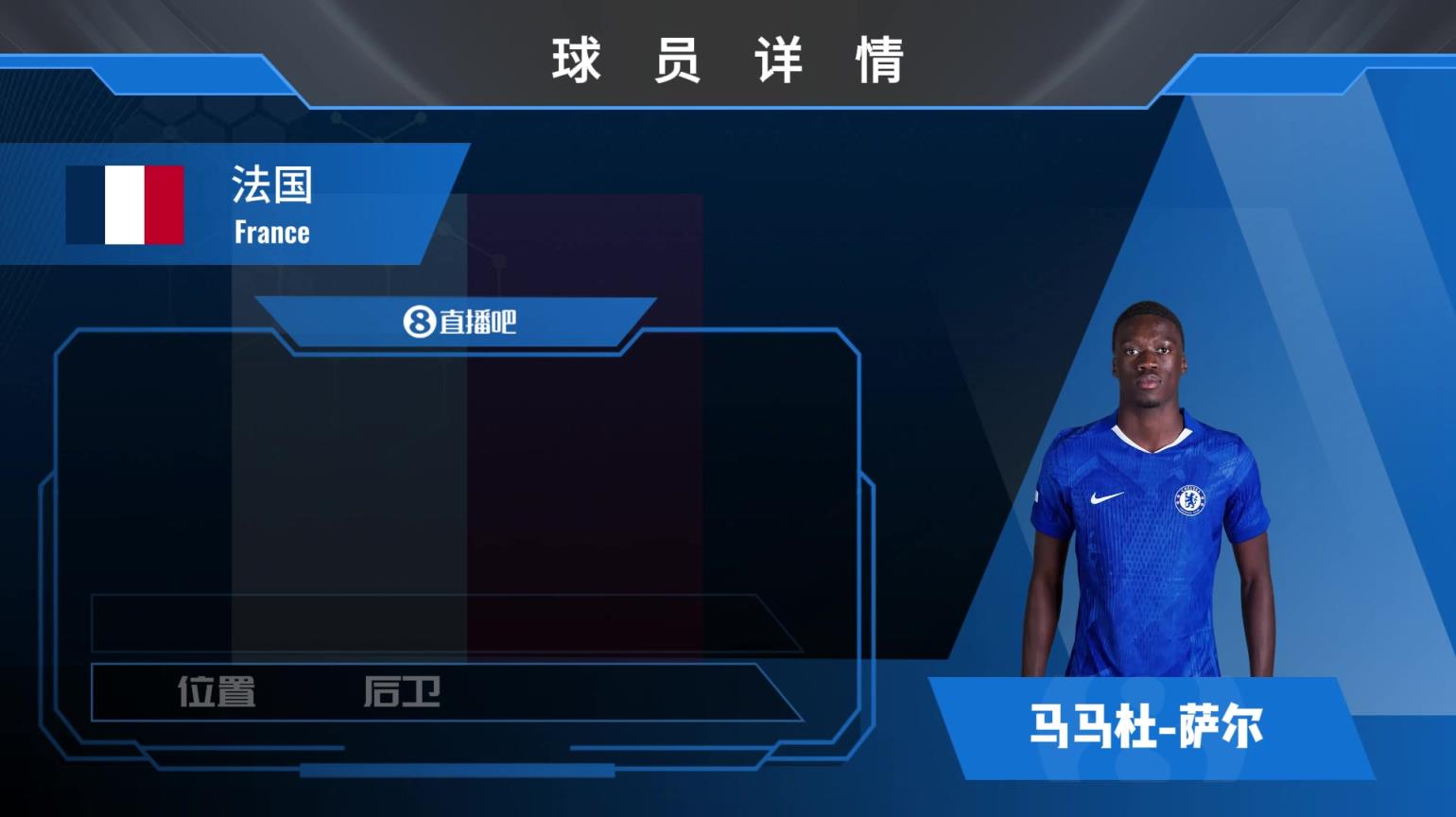 刮彩票！蓝军新后卫马马杜-萨尔集锦：强壮身躯&位置感棒