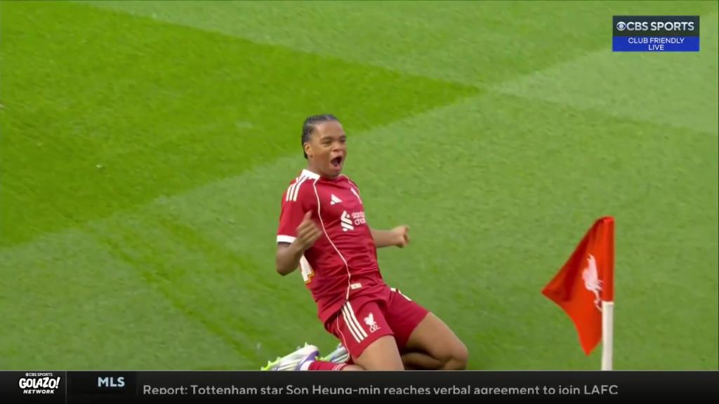 利物浦天才！16岁小将恩古莫哈中场一条龙世界波破门！