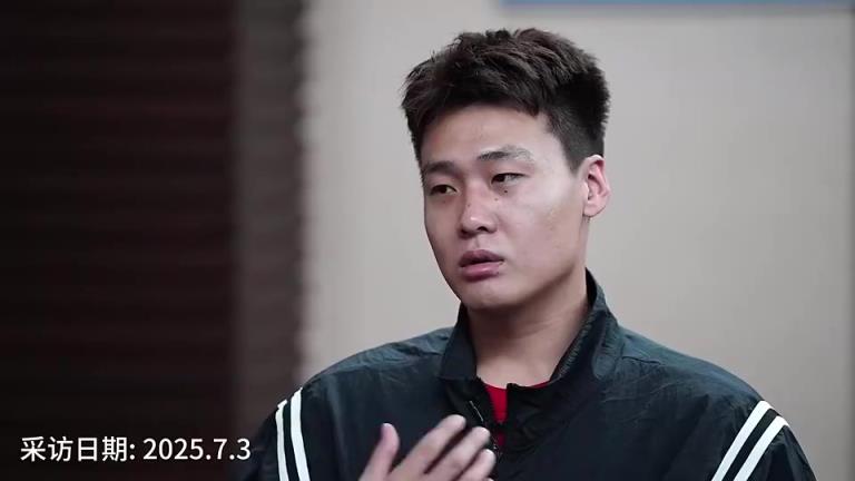 赵睿曾对于嘉说：我会毫无保留把所有能量奉献给男篮，目标拿牌！
