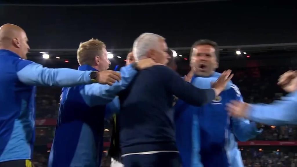 势大力沉！阿姆拉巴特禁区内精彩爆射破门扳平！