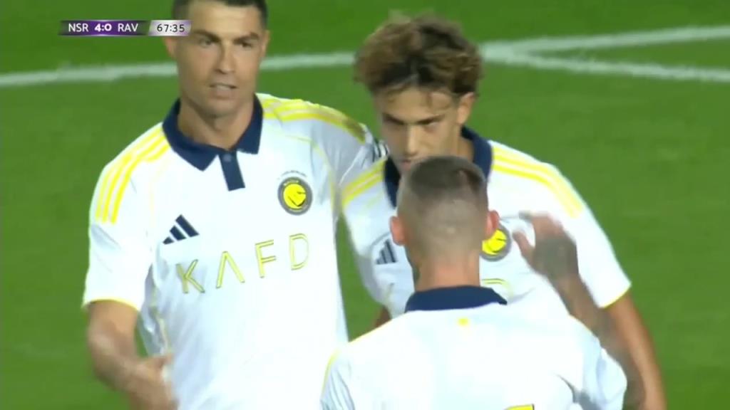 菲利克斯造点，C罗点射破门上演帽子戏法！胜利4-0领先里奥阿维！