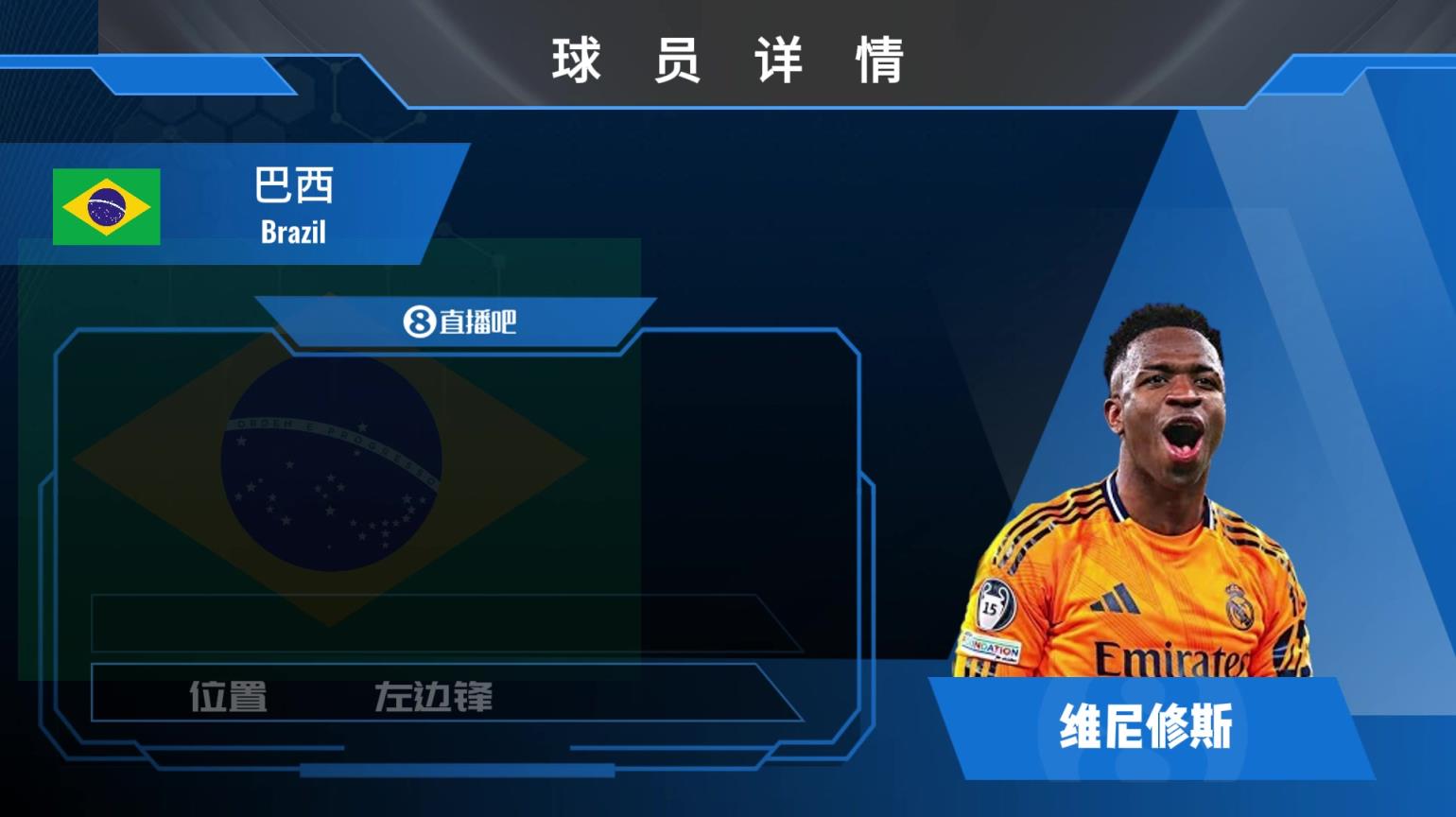 维尼修斯球员集锦：速度与技术兼具的边路天才球员