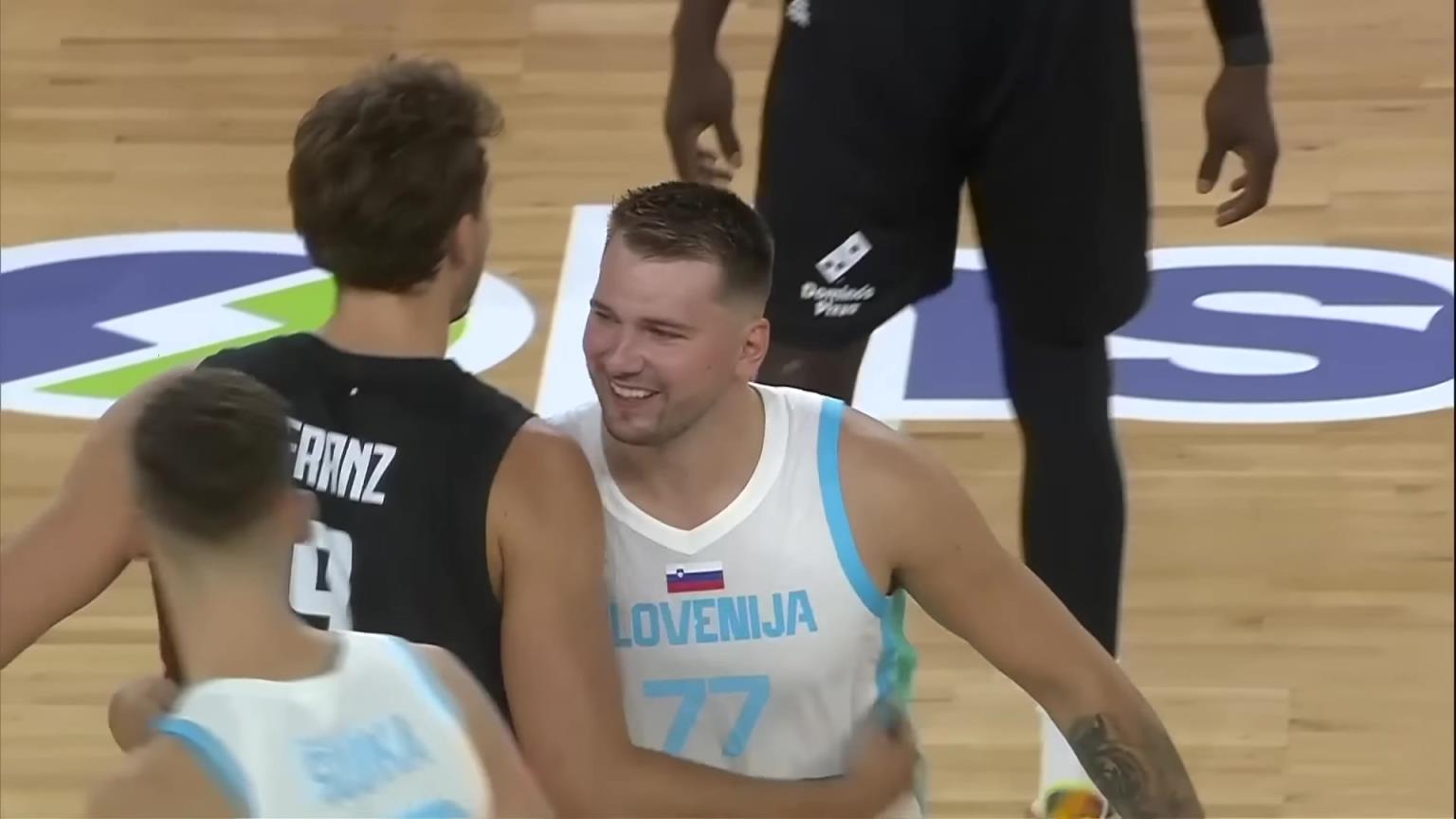 【全场集锦】斯洛文尼亚89-103德国，东契奇24分钟揽19分3板5助