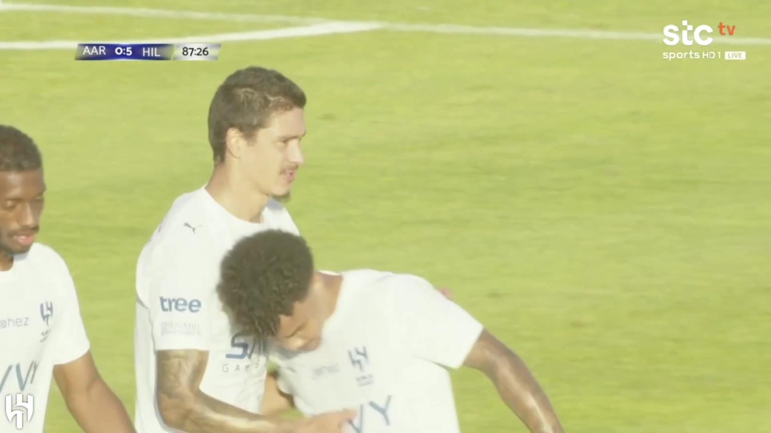 刚加盟就进球！努涅斯单刀抽射“努角”进球，新月友谊赛6-0大胜