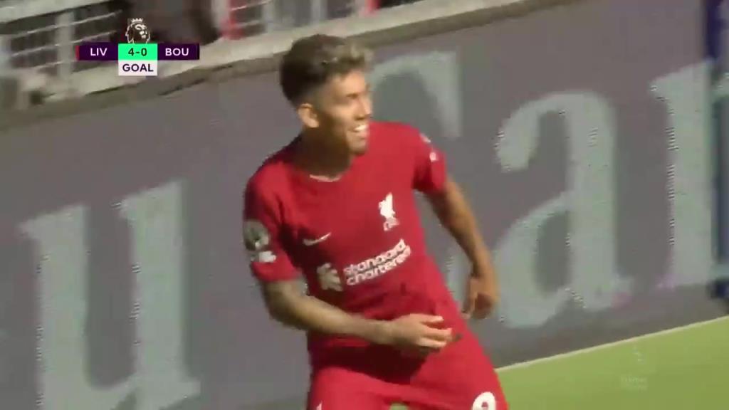 今晚会如何？22年利物浦9-0伯恩茅斯！菲尔米诺助攻戴帽+双响！