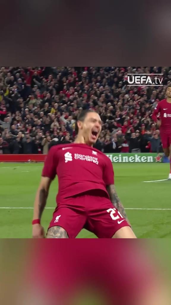 骚气！萨拉赫妙传插上的努涅斯脚后跟破门！