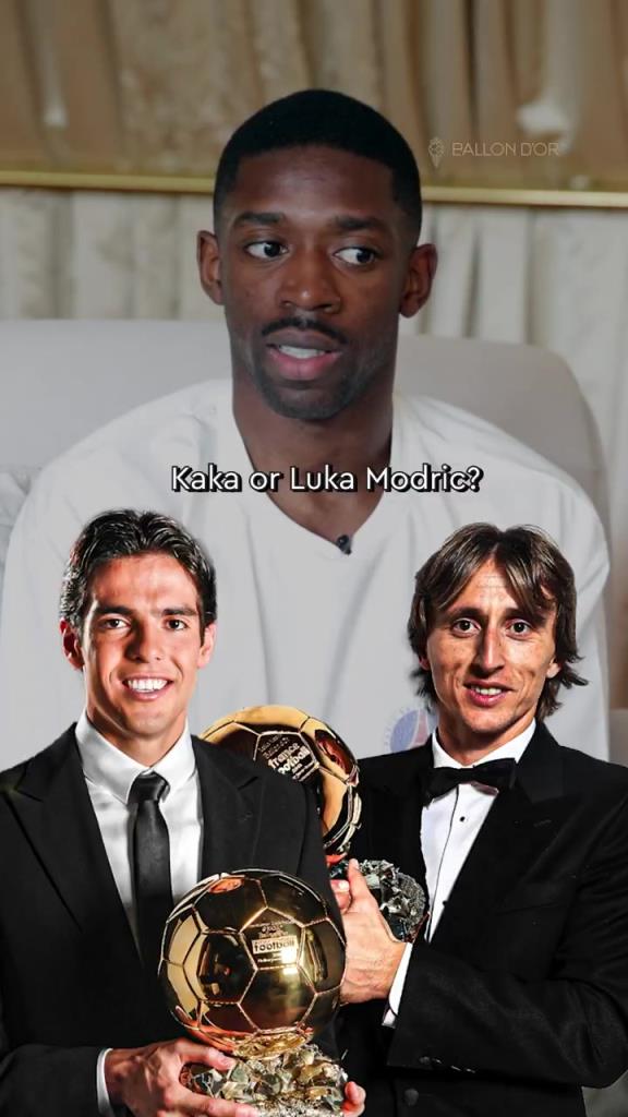 预热？最伟大的金球奖获得者二选一？登贝莱：C罗vs梅西选梅西