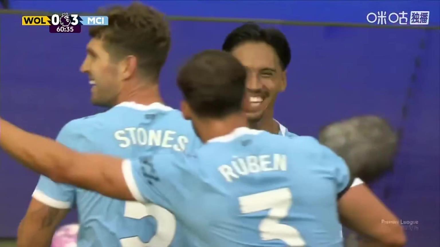 顶级！赖因德斯倒三角送助攻，哈兰德跟进左脚兜射破门