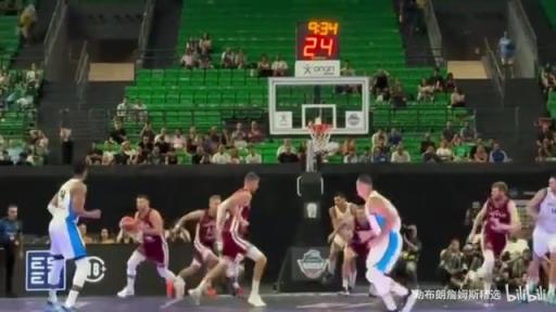 字母哥轻松爆砍两双！希腊轻取拉脱维亚全场集锦！