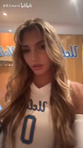 这么迷人的吗？身穿UCLA0号的女排美女哈夫洛克！这颜值真不错！