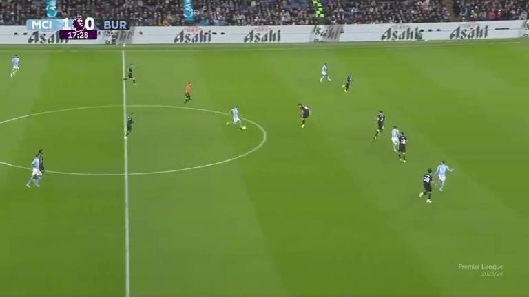 这传球看着太爽了！名场面：德布劳内彩虹传球秀基本操作！