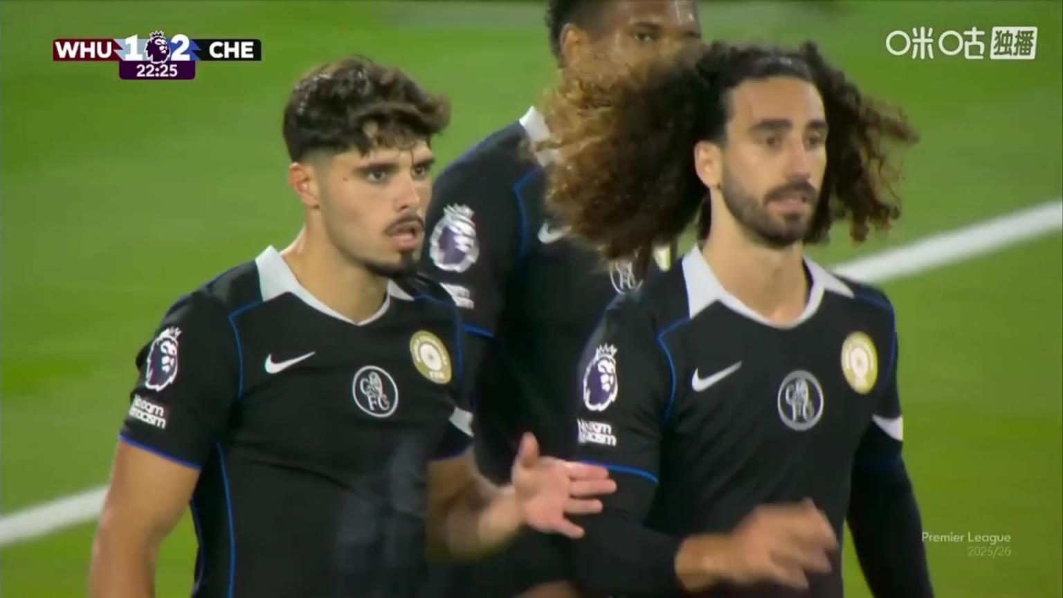 切尔西2-1反超西汉姆！若昂-佩德罗传中助攻！内托跟进打门建功！