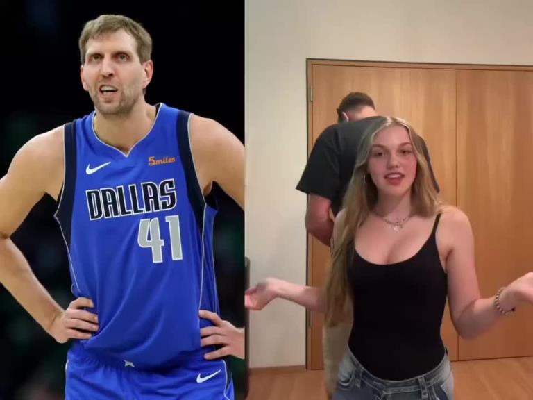 老司机粉丝何在？诺维茨基和侄女一起跳舞 这颜值太出圈啦！