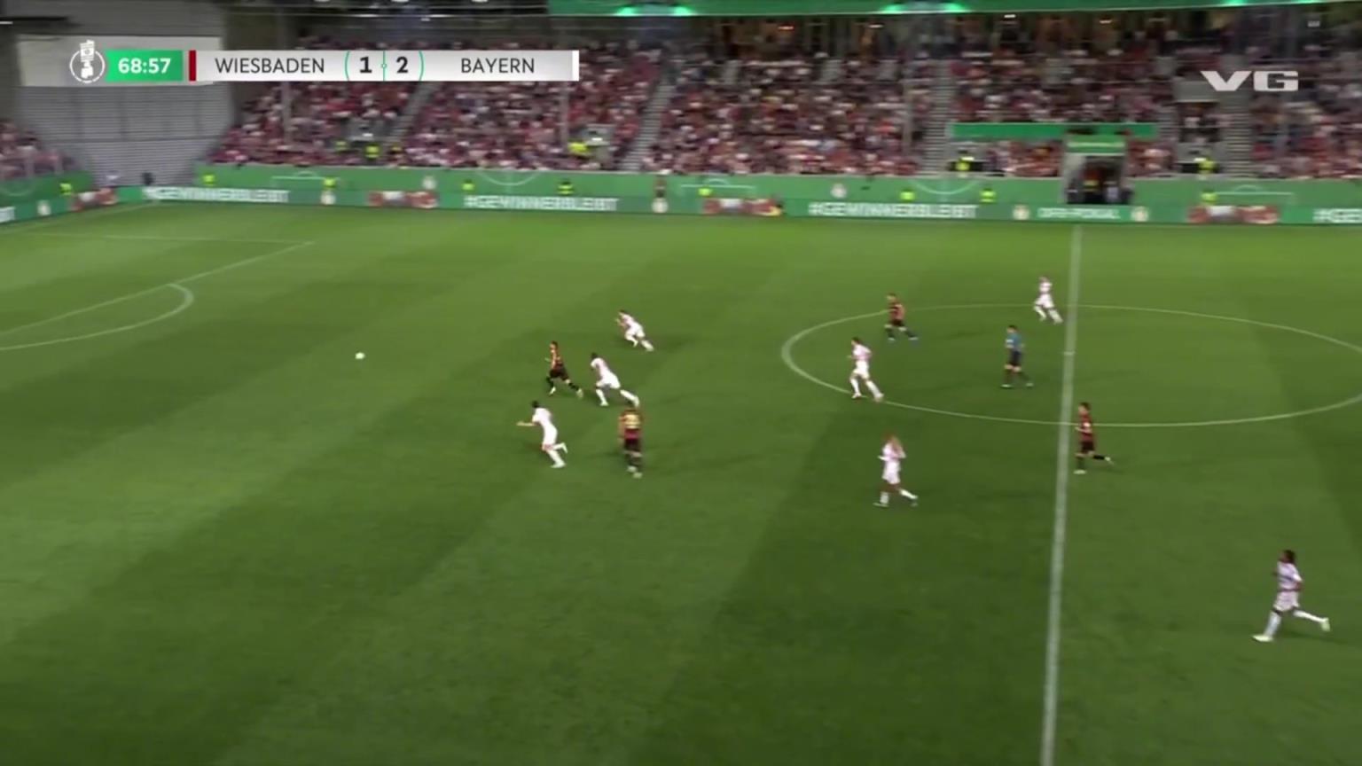 你也流量踢法？卡亚单刀破门达成双响，德丙队韦恩2-2扳平拜仁！