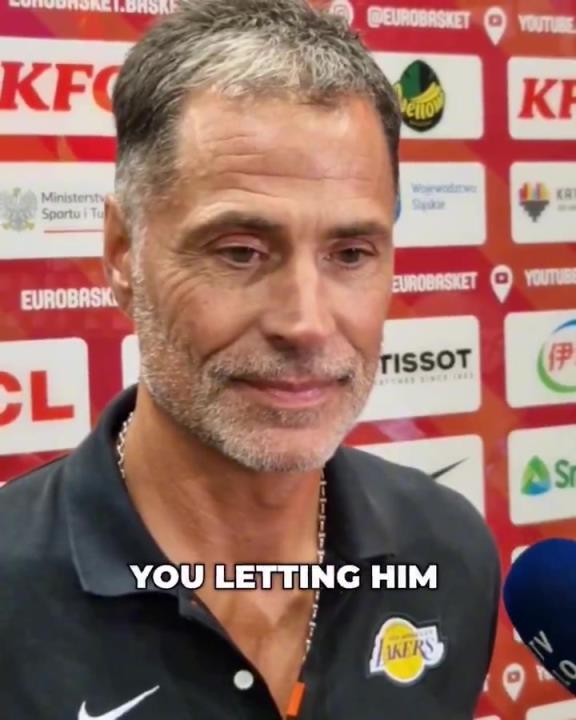 丝毫不担心！佩林卡谈77打欧锦赛：完全没问题，我们始终支持他