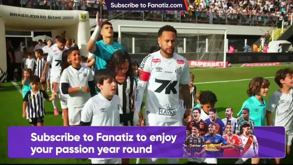 【集锦】巴甲-内马尔首发 桑托斯绝杀被吹0-0弗鲁米嫩塞