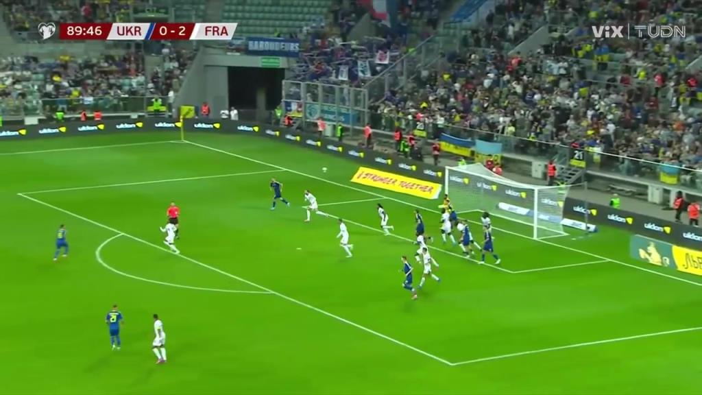 【集锦】世预赛-姆巴佩破门+失单刀 法国2-0客胜乌克兰开门红