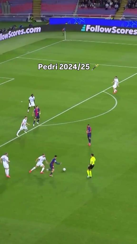 低调优雅的大师！官方转发佩德里上赛季欧冠精彩集锦：艺术品！